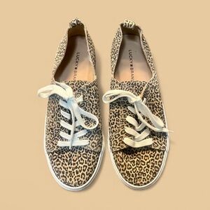 Lucky Brand Animal Print Women's Sneakers